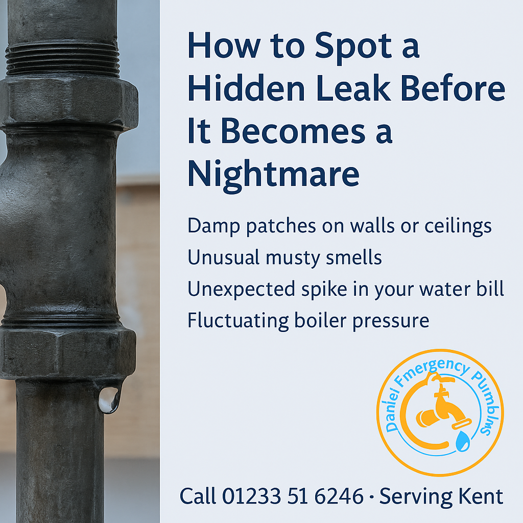 Identifying signs of hidden water leaks